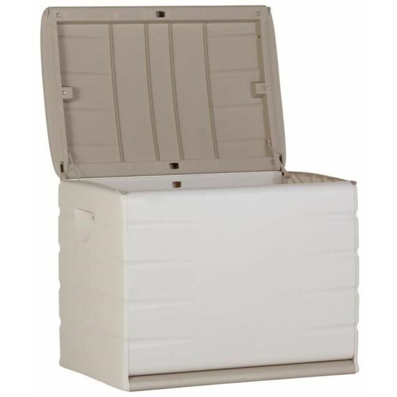 Plastiken Coffre De Rangement 200 L Beige - Largeur 60 Cm