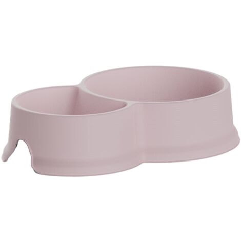 PLASTIKEN Doppio Capd Feeder 0,3 e 0,65 L Colore Rosa 20144 ROS