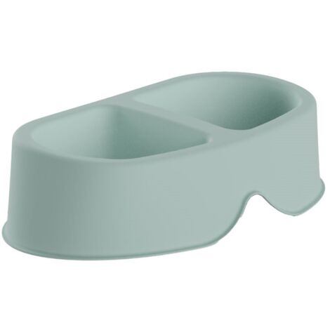 PLASTIKEN Doppio Capd Feeder 0,5 e 0,5 L Colore Menta 20138 UOMO