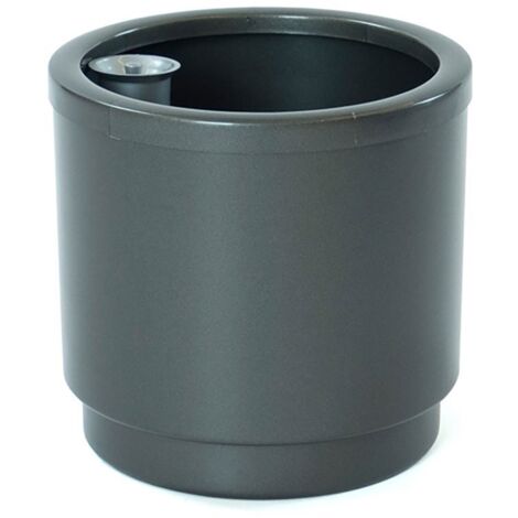 PLASTIKEN Hydroplanter Anthrazitfarbe 22cm