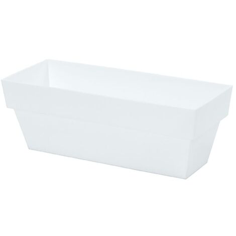 PLASTIKEN Limited Pflanzgefäß 10x25cm Weiß