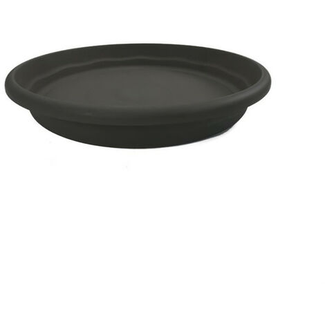 PLASTIKEN plateau rond Ø 70 cm pour pot rond - Anthracite