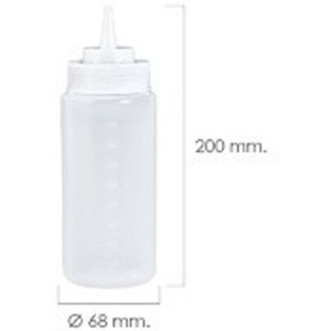 Plastikflasche Küchenflasche 500 ml.