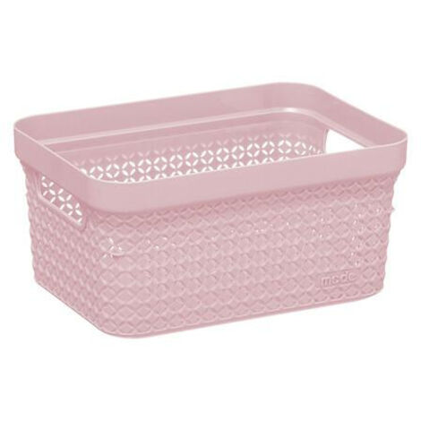 Plastikkorb 17l skandinavisch rosa - 5five