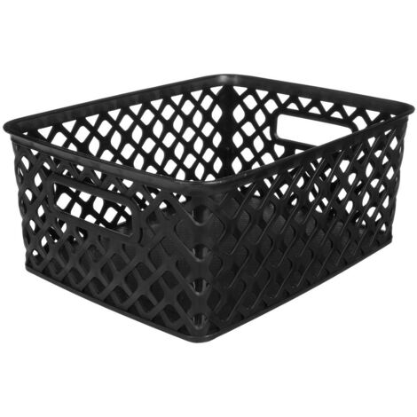 Plastikkorb 4l folk schwarz  - 5five