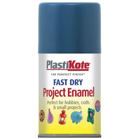 PlastiKote 440.0001240.046 Fast Dry Enamel Aerosol Harbour Blue 100ml PKT124S