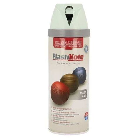 PlastiKote 440.0023113.076 Twist & Spray Matt Duck Egg Blue 400ml PKT23113