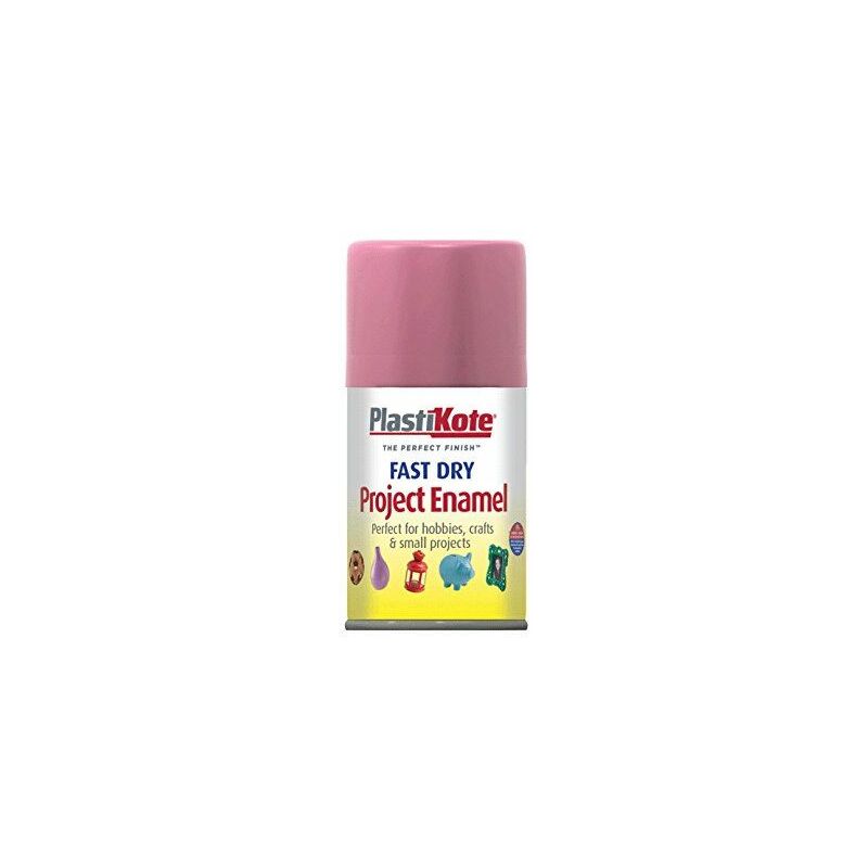 Plastikote - Fast Dry Enamel Aerosol Hot Pink 100ml PKT115S zz