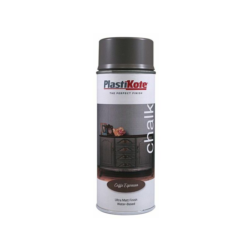 Plastikote - Chalk Finish Spay Caffe Espesso 400ml