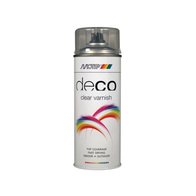 MOTIP Deco Spray Clear Lacquer High Gloss 400ml