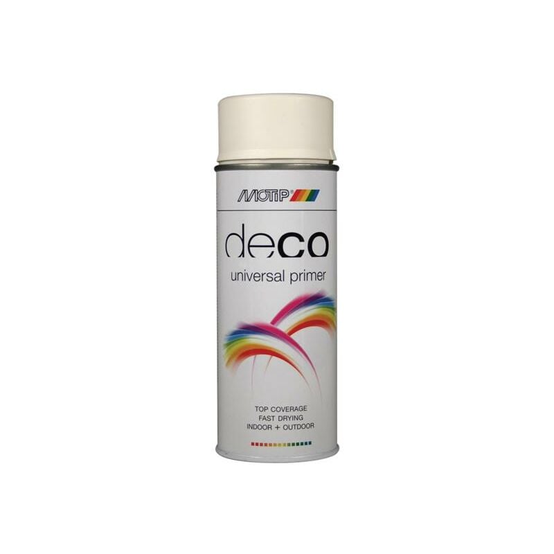 Yale - motip 01611 Deco Spray Primer White 400ml MOT01611