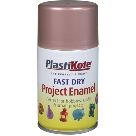 Plastikote Fast Dry Enamel Rose Gold 100ml