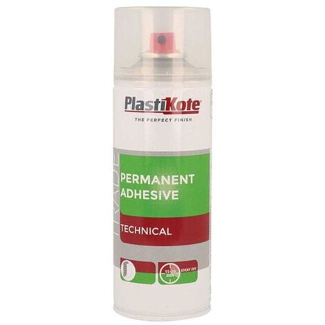 PlastiKote Trade Permanent Spray Adhesive 400ml PKT71029