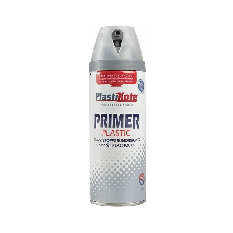 Plastikote - Twist & Spray Plastic Primer 400ml PKT25606 - Transparent