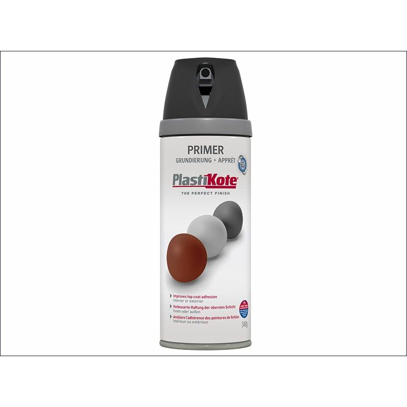 Plastikote - 440.0025001.076 Twist & Spray Primer Black 400ml PKT25001