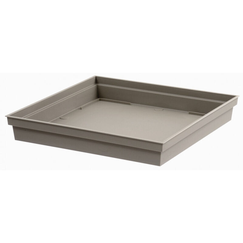 Eda Plastikschale Quadrat Toscane Topf Quadrat 22 L 26, 7 X 26, 7