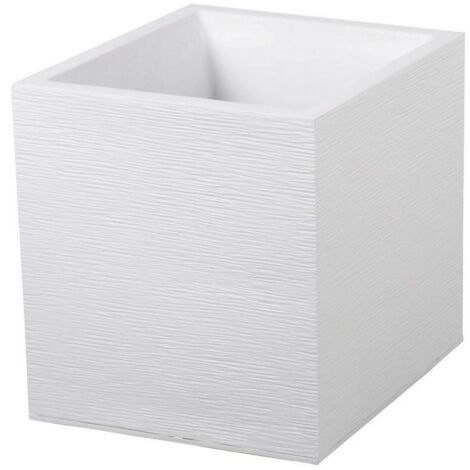 Plastiktopf Quadrat Graphit 21 29,5 x 29,5 x 29,5 Anthrazit