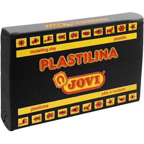 PLASTILINA 350GR 1U. NEGRO