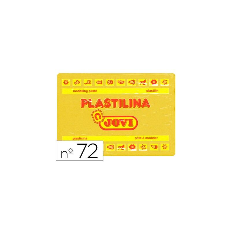 

Liderpapel - Plastilina jovi 72 amarillo oscuro -unidad -tamaño grande