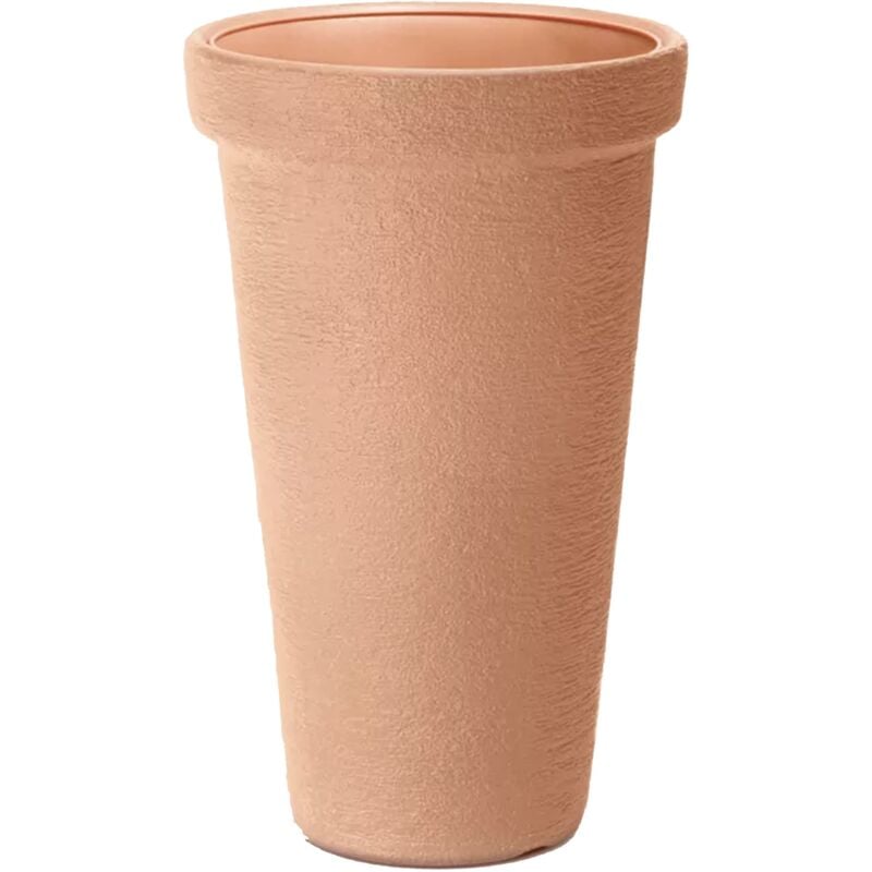 Prosperplast Pot classic tower 86 l Avec réservoir 48x48x79 cm Brique