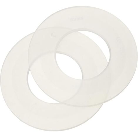 Plastique rondelle de soupape de chasse 63 x 32 x 3 2 pièces