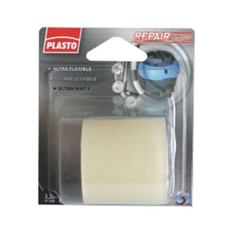 PLASTO - Nastro Riparazione TrasparenteULTRAFLESSIBILE 47MMX3,5M