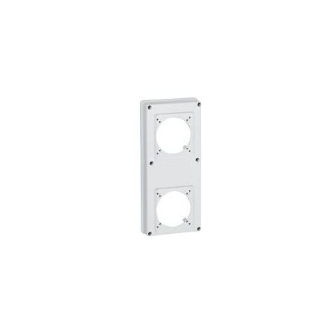 plastron 2 prises 16 a ou 32 a - legrand 057718