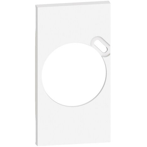 Plastron de finition Living Now pour prise Surface avec chargeur Type-C - blanc (BTKW62)