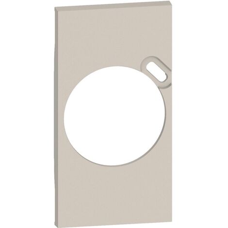 Plastron de finition Living Now pour prise Surface avec prise USB Type-C sable BTICINO BTKM62