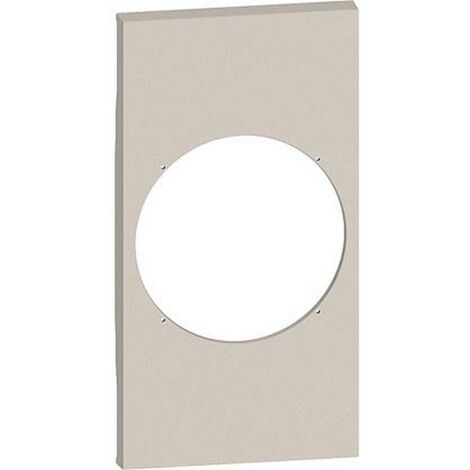 Plastron de finition Living Now with Netatmo pour prise connectée sable BTICINO BTKM35M2