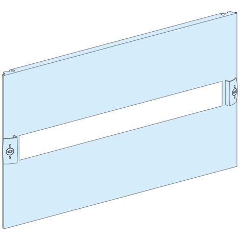 Plastron découpé modulaire 600x250mm 5 modules pour appareillage de tete dans armoire PRISMA P et G