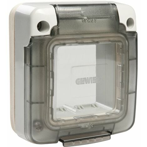 Plastron étanche 2 postes - Gewiss