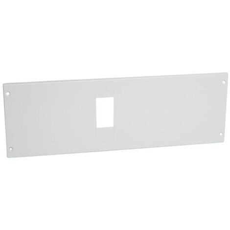 Plastron métal à vis pour DPX³250 dans XL³4000/800 hauteur 200mm 24 modules