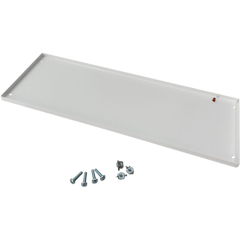 Plastron modulaire métallique 24 modules pour coffret Atlantic - Type - Fixe - H 200mm - Plein