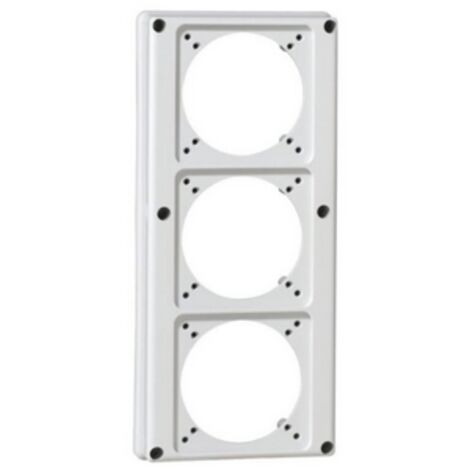 Plastron P17 280x125mm pour 3 prises 16A pour un coffret P17 LEGRAND 057714
