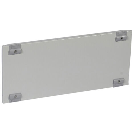Plastron plein métal 1/4 tour pour gaines à câbles XL³400 hauteur 550mm LEGRAND 020143