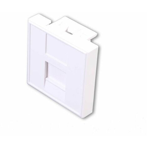 PLASTRON RJ45 SIMPLE 45X45 UNIFORMATIC UNI25903