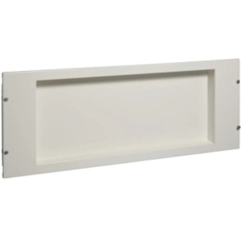 Plastron.evo,pour coffret métallique,creusé,300x800mm - HAGER UC296