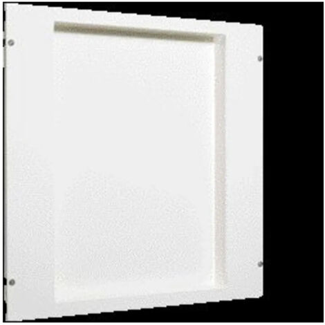Plastron.evo,pour coffret métallique,creusé,600x600mm - HAGER UC293