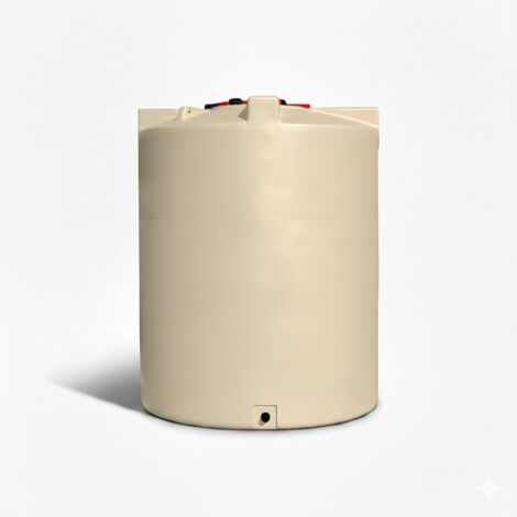 Plast'Up Rotomoulage – Cuve à eau de pluie 5000L – Aérienne en polyéthylène rotomoulé – Ultra-robuste et traité anti-UV – Installation facile avec kit de connexion