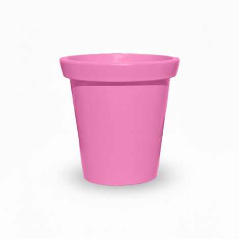 Pot de fleurs rond 80x80x80 cm 200L – Polyéthylène haute densité – Traité anti UV – Résistant aux chocs – Pour espaces publics – Plast'Up Rotomoulage