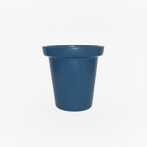 Pot de fleurs rond 75L – Dimensions 60x60x60 cm – Polyéthylène haute densité – Traité anti-UV – Résistant aux chocs et aux températures -30°C à +60°C – Plast'Up Rotomoulage