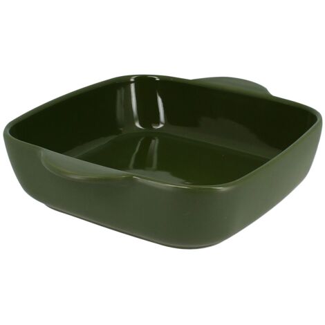 Plat à four carré en grès 24cm, OCTAVE