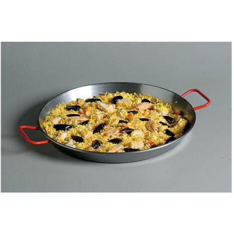 Plat à paëlla Acier Poli 50 cm - LA VALENCIANA