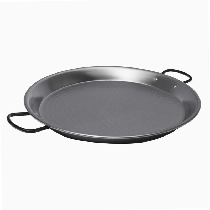 Plat a paella acier poli 50CM