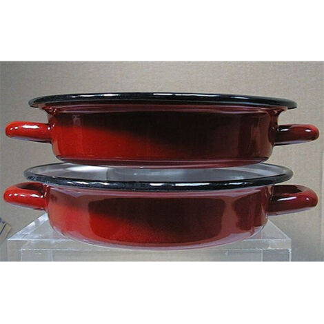 Plat acier émaillé 18cm - Beka - 14040184