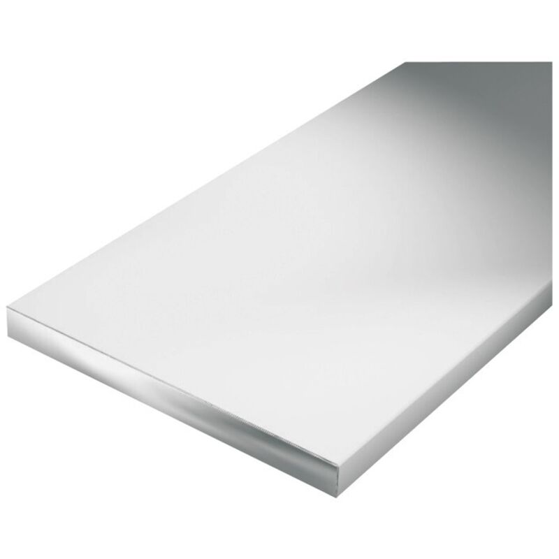 Plat Aluminium 1000/25x2mm argent
