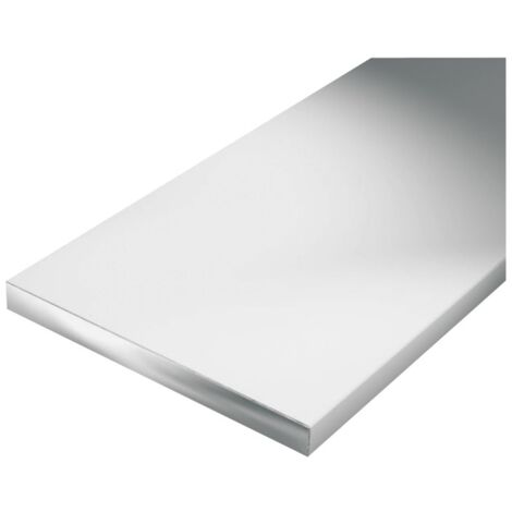 Plat Aluminium 2000/25x2mm argent - Argent