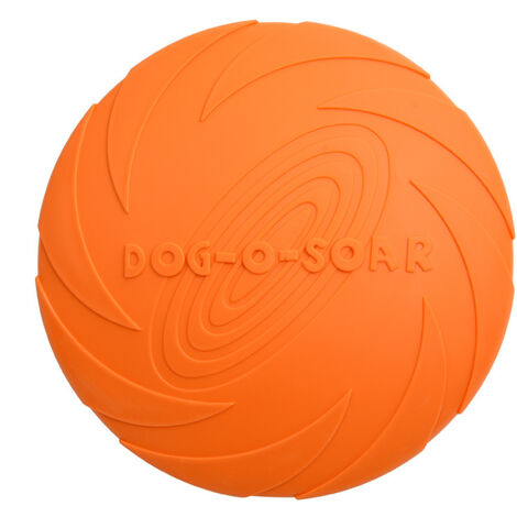 plat chien frisbee(orange)