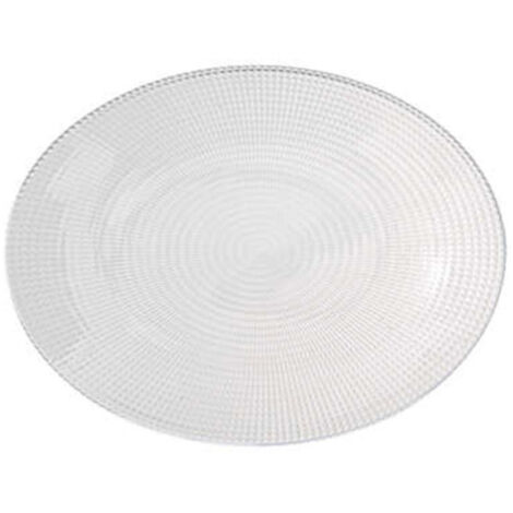 Plat de Présentation "Génération" 33cm Transparent